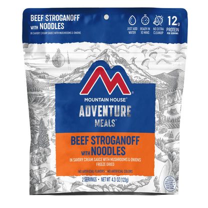 Mountain House Vanilla Ice Cream Sandwich | Freeze Dried Backpacking & Camping Food | 1 Serving