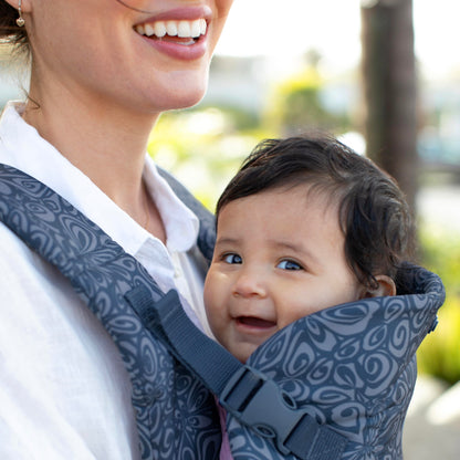 Infantino Flip Advanced 4-in-1 Carrier - Ergonomic, convertible, face-in and face-out front and back carry for newborns and older babies 8-32 lbs