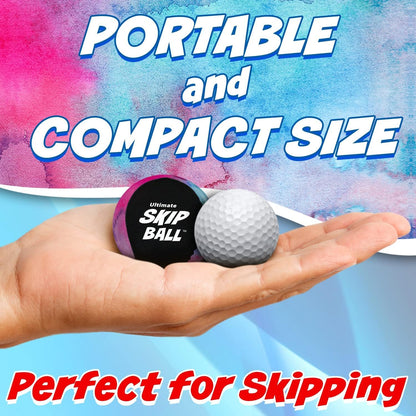 Activ Life The Ultimate Skip Ball – Water Bouncing Ball (2 Pack) Create Lasting Memories with Your Friends & Family at The Beach, Lake or Pool - Great for All Ages