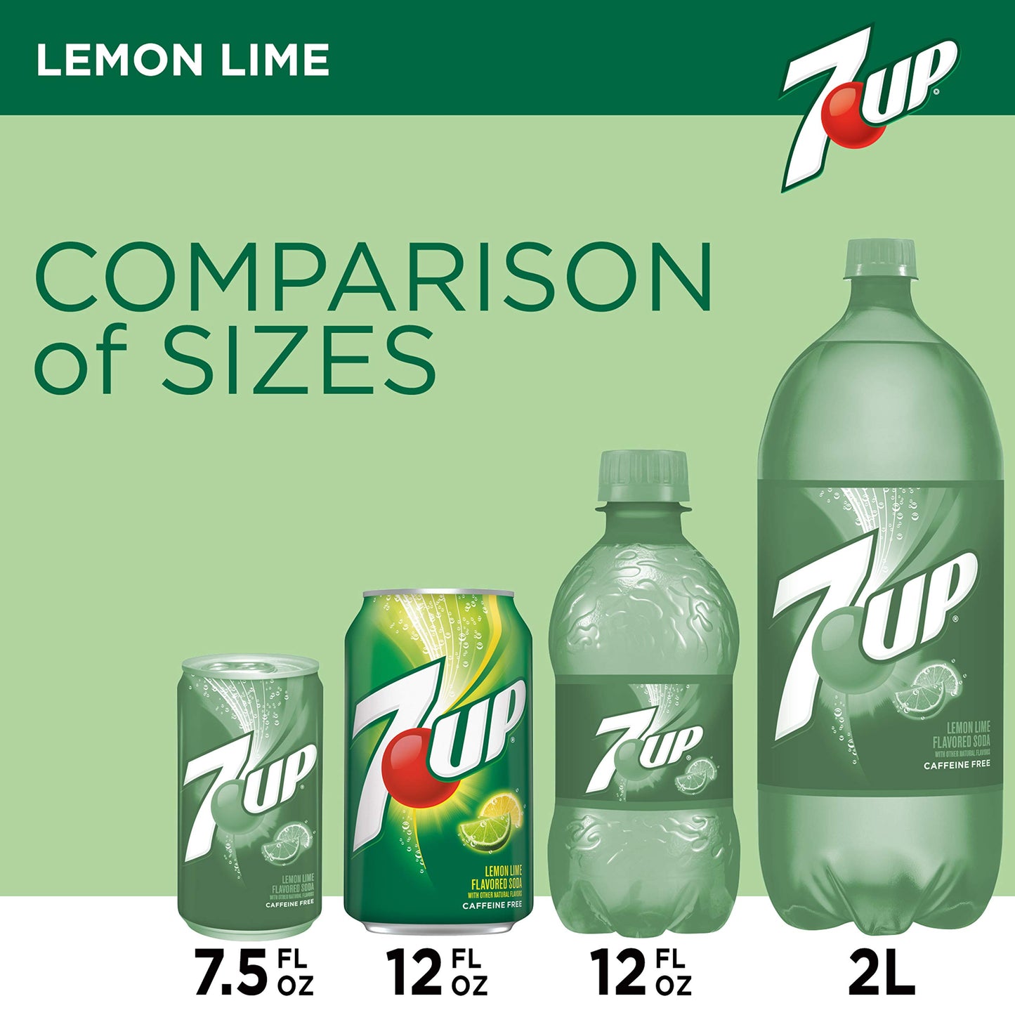 7UP Zero Sugar Lemon Lime Soda, 12 fl oz cans (Pack of 12)