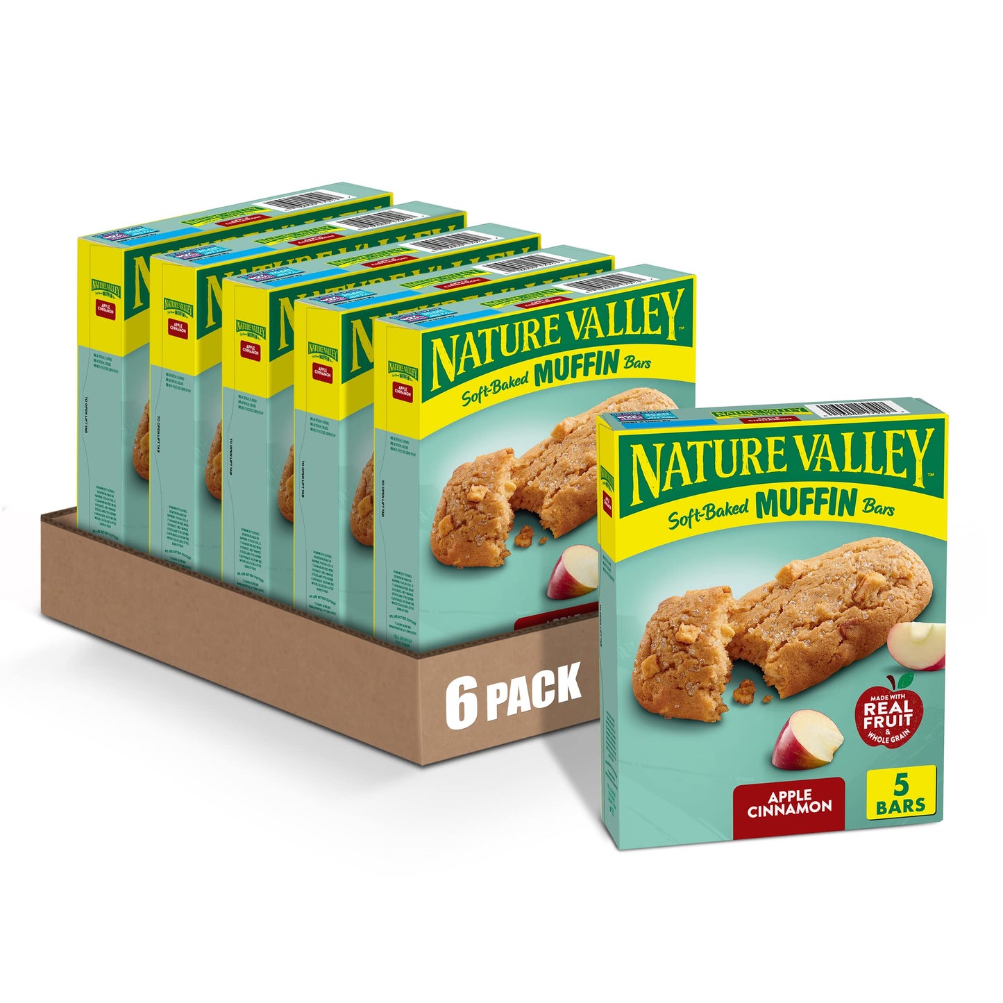 Nature Valley Soft-Baked Muffin Bars, Chocolate Chip, Snack Bars, 10 ct