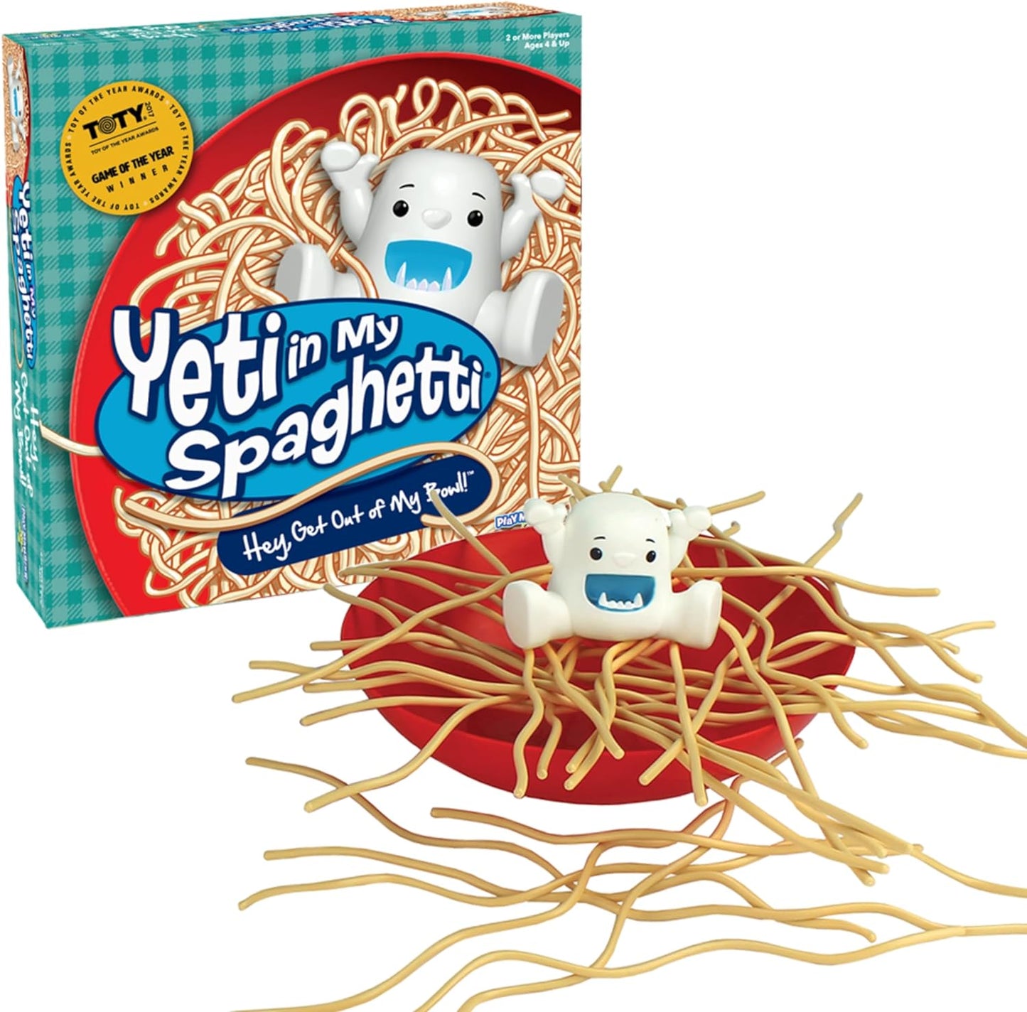 Yeti in My Spaghetti Family Game, Board Games for Kids Ages 4, 5, 6, 7, 8, Kids Board Games, Preschool Games, Award-Winning Board Games For Kids 6-8, Games for Family Game Night