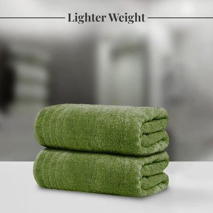 Tens Towels Large Bath Towels, 100% Cotton, 30 x 60 Inches Extra Large Bath Towels, Lighter Weight, Quicker to Dry, Super Absorbent, Perfect Bathroom Towels (Pack of 4)