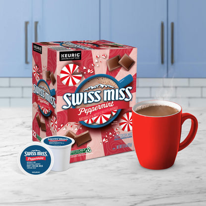 Swiss Miss Milk Chocolate Hot Cocoa, Keurig Single-Serve K-Cup Pods, 44 Count