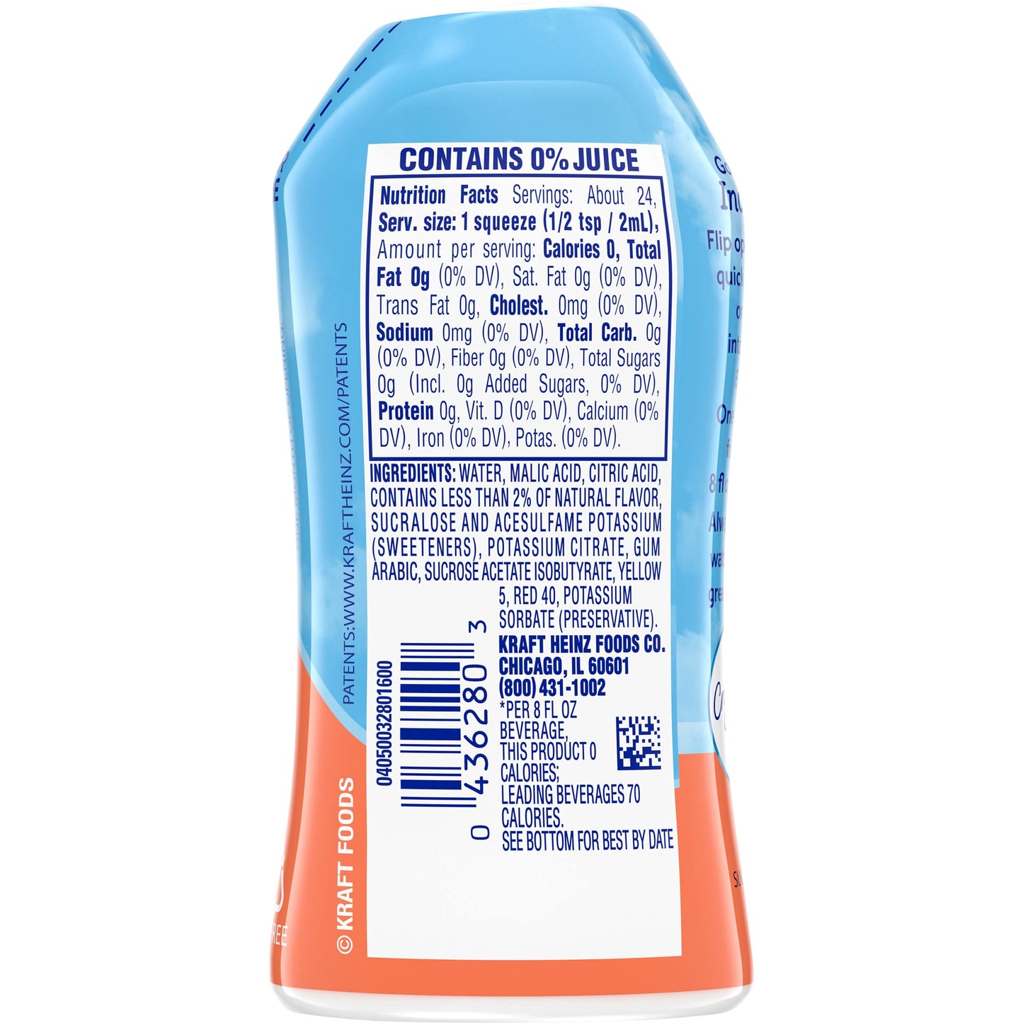 Crystal Light Sugar-Free Zero Calorie Liquid Water Enhancer - Strawberry Lemonade Water Flavor Drink Mix (1.62 fl oz Bottle)