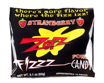 Zotz Fizzy Candy Bag, Assorted Flavors, 100 Count Bag