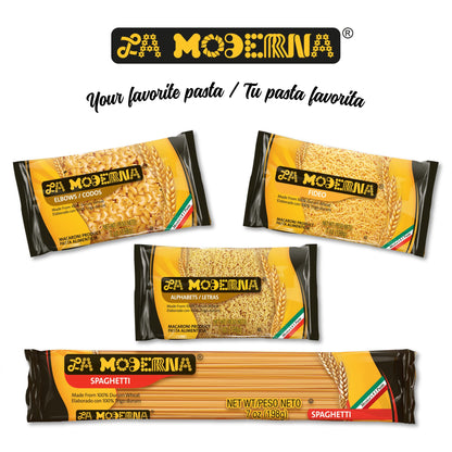 La Moderna Shells Pasta, Noodles, Durum Wheat, Protein, Fiber, Vitamins, 7 Oz