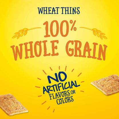 Wheat Thins Original Whole Grain Wheat Crackers, Party Size, 20 oz Box