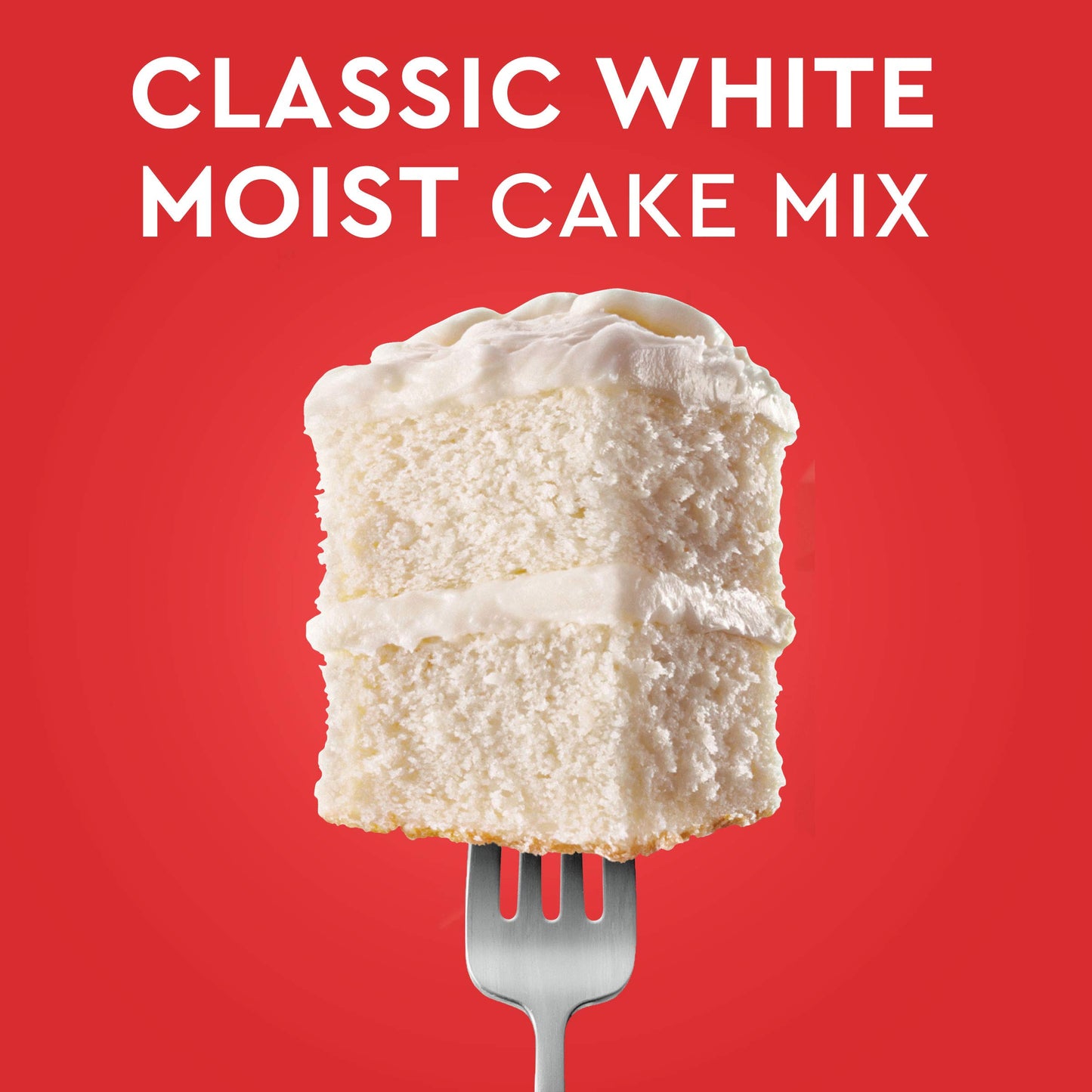 Duncan Hines Classic Cake Mix, White, 15.25 oz