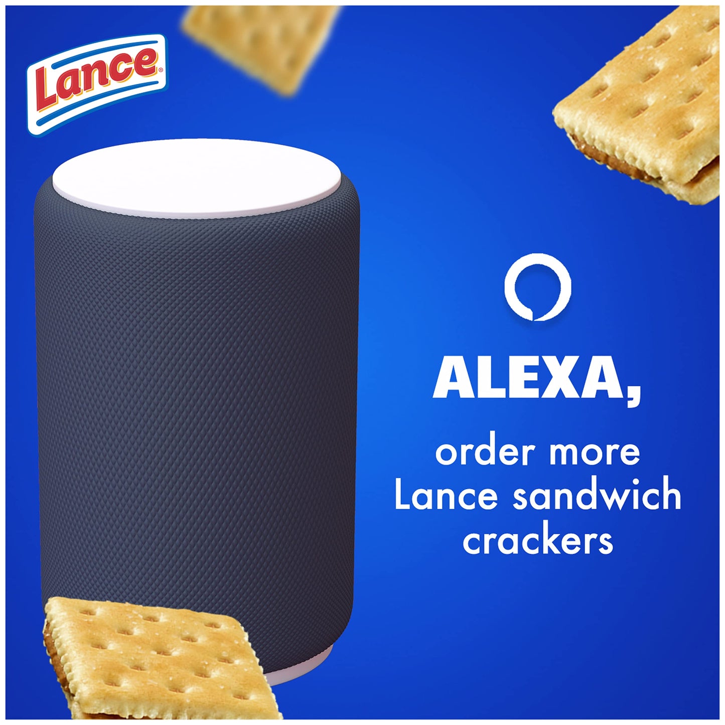 Lance Sandwich Crackers, Captain's Wafer Grilled Cheese, 10 Individual Packs, 6 Sandwiches Each