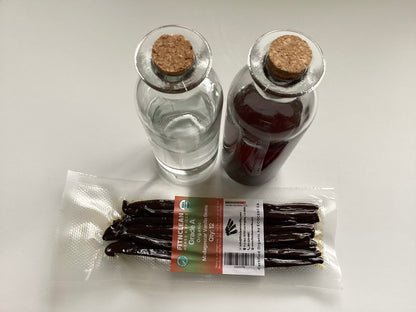 50 Organic Grade A Madagascar Vanilla Beans. Certified USDA Organic for Extract and all things Vanilla by FITNCLEAN VANILLA. ~5" Bulk Fresh Bourbon NON-GMO Pods.