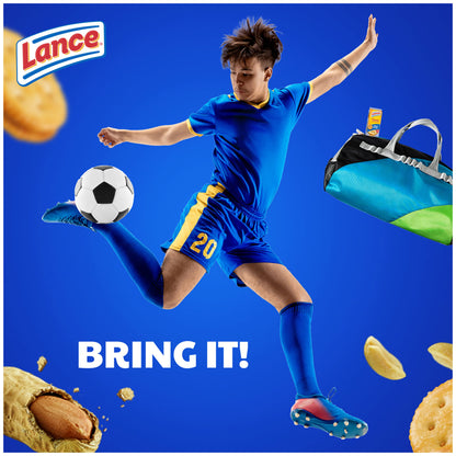 Lance Sandwich Crackers, Captain's Wafer Grilled Cheese, 10 Individual Packs, 6 Sandwiches Each