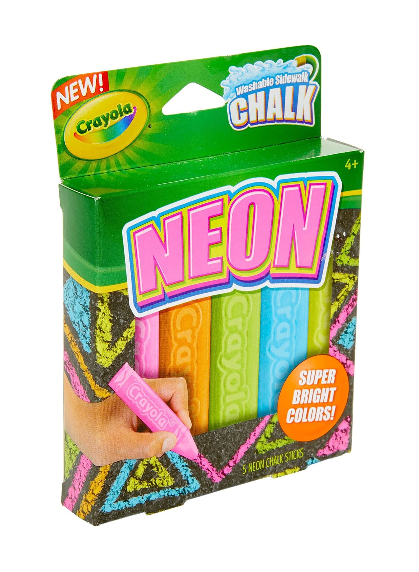 Crayola Neon Chalk 5ct