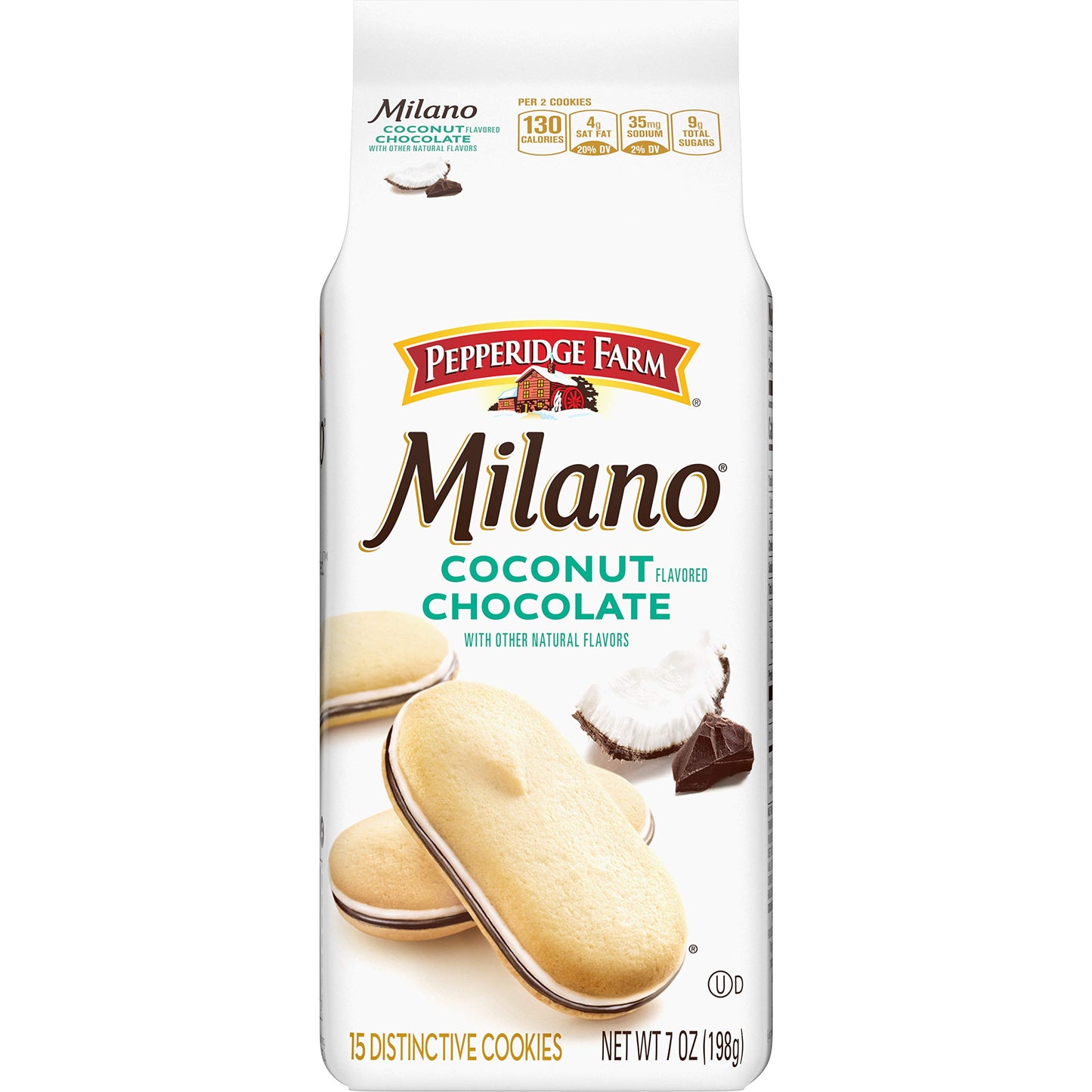 Pepperidge Farm Milano Cookies, Raspberry Chocolate, 7 oz. Bag