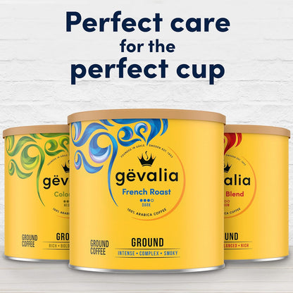 Gevalia French Roast Ground Coffee (27.6 oz Canister)