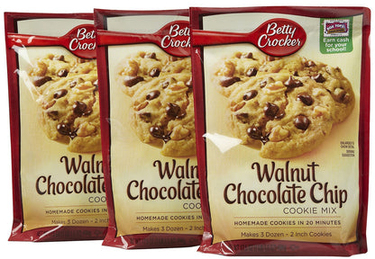 Betty Crocker Peanut Butter Cookie Mix, Makes twelve (12) 2-inch Cookies, 7.2 oz.