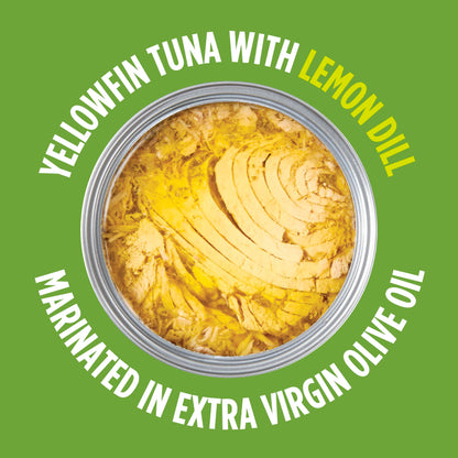 StarKist E.V.O.O. Solid Yellowfin Tuna in Extra Virgin Olive Oil, 4.5 oz (4 Pack) Canned Tuna Fish, Wild Caught, Gluten Free, Ready to Eat, Perfect for Salads, Keto Meals and Snacks