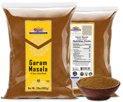 Rani Garam Masala Indian 11-Spice Blend 3oz (85g) PET Jar ~ All Natural, Salt-Free | Vegan | No Colors | Gluten Friendly | NON-GMO| Kosher | Indian Origin