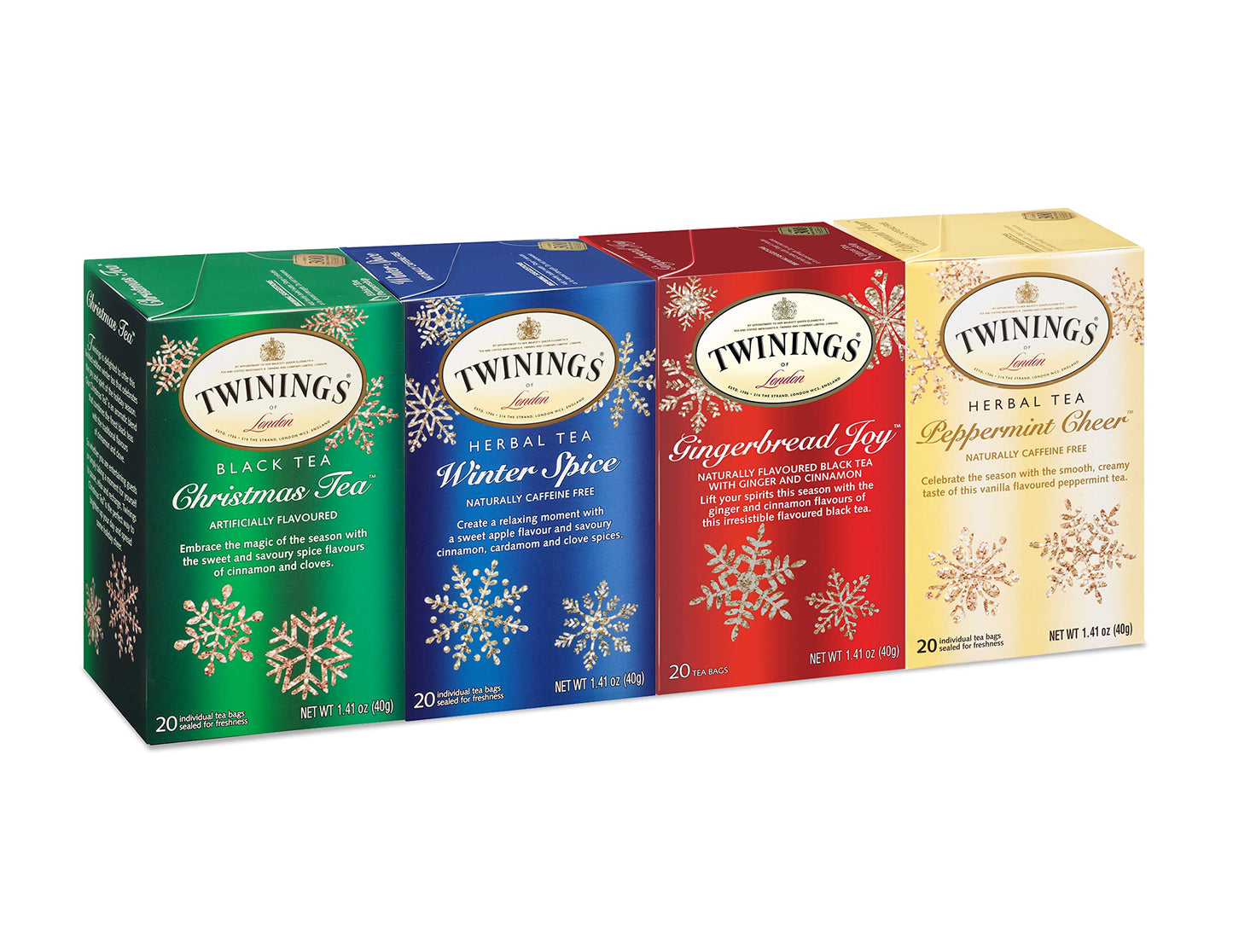 Twinings English Breakfast Black Tea, 100 Individually Wrapped Tea Bags, Smooth, Flavourful, Robust, Caffeinated, Enjoy Hot or Iced