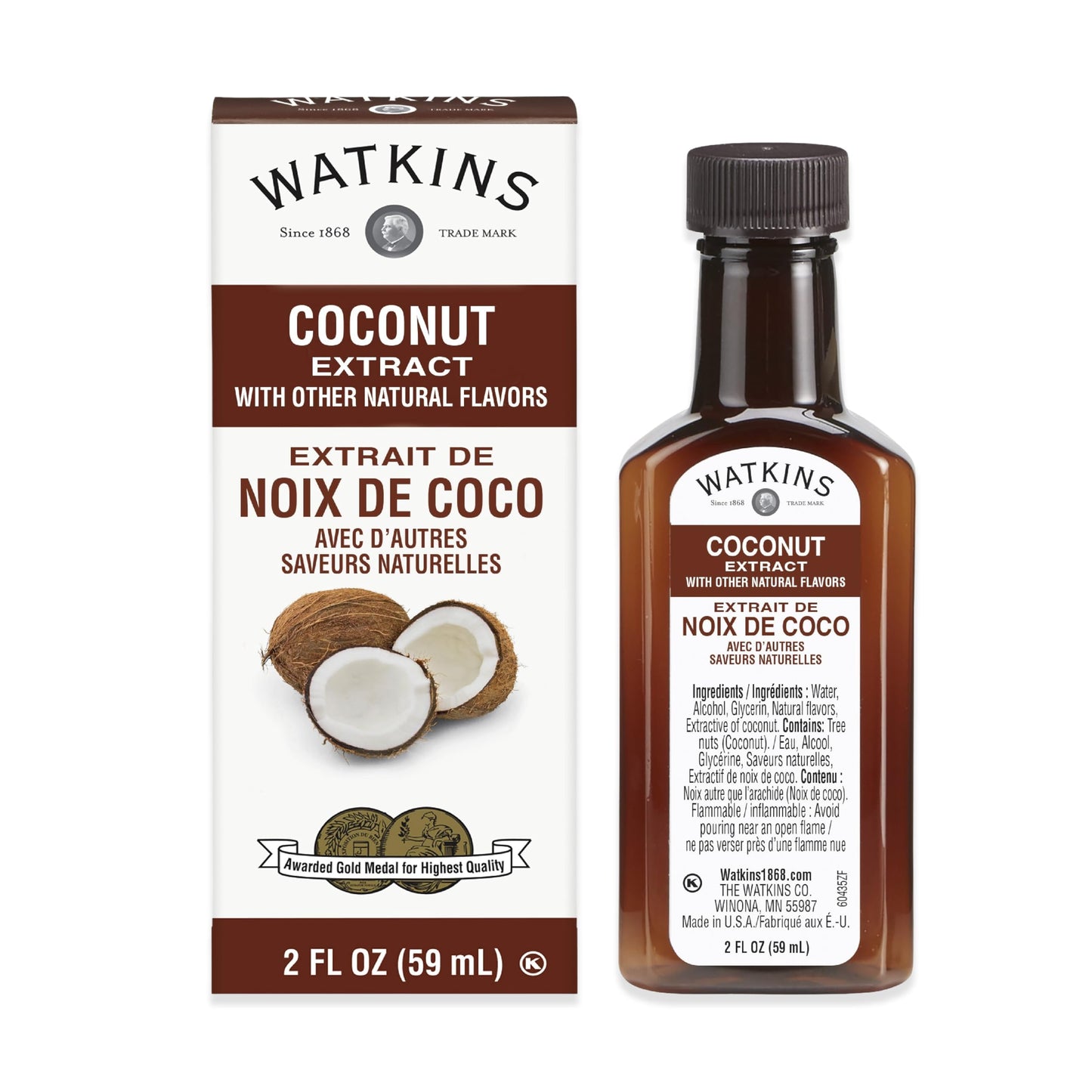 Watkins All Natural Original Gourmet Baking Vanilla, with Pure Vanilla Extract, 11 Fl Oz (Pack of 1) - Packaging May Vary