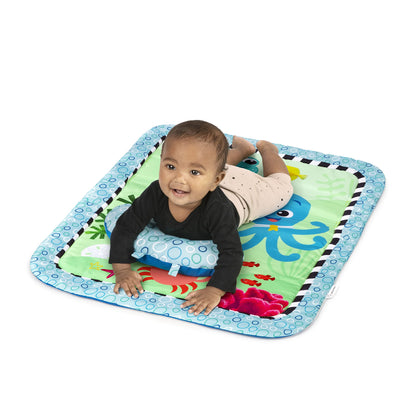 Baby Einstein 4-in-1 Kickin' Tunes Music and Language Play Gym and Piano Tummy Time Activity Mat