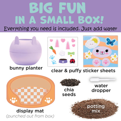 Creativity for Kids Plant-A-Pet: Kitty - Arts and Crafts for Kids Ages 6-8+, Gifts for Girls and Stocking Stuffers for Kids, Boy and Girl Toys, Chia Seed Plant Pet for Kids