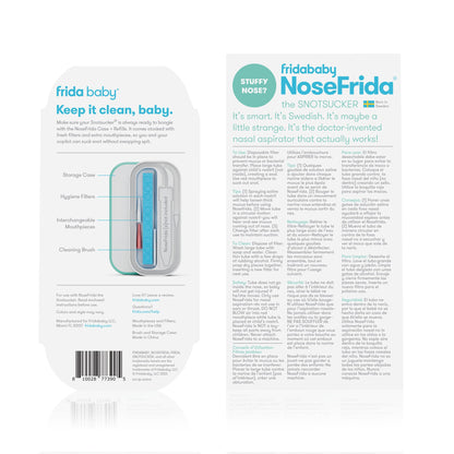 Frida Baby NoseFrida SnotSucker Nasal Aspirator for Baby, Baby Nose Sucker