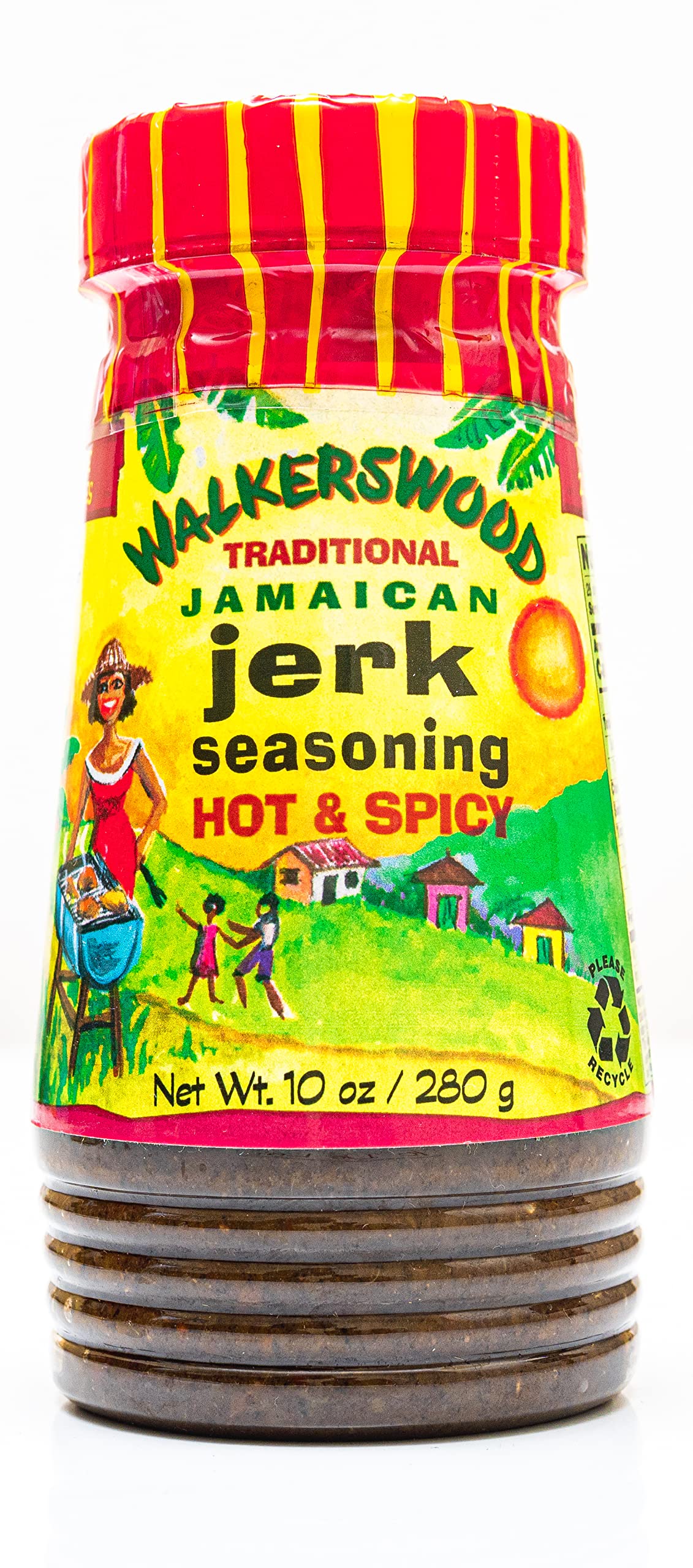 Walkerswood Traditional Jamaican Jerk Seasoning, Mild, 10 oz