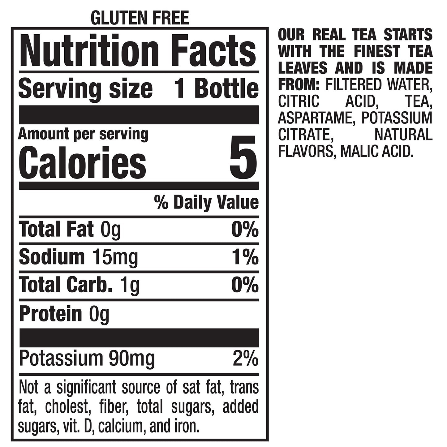 Snapple Zero Sugar Peach Tea, 16 fl oz recycled plastic bottle (Pack of 12)