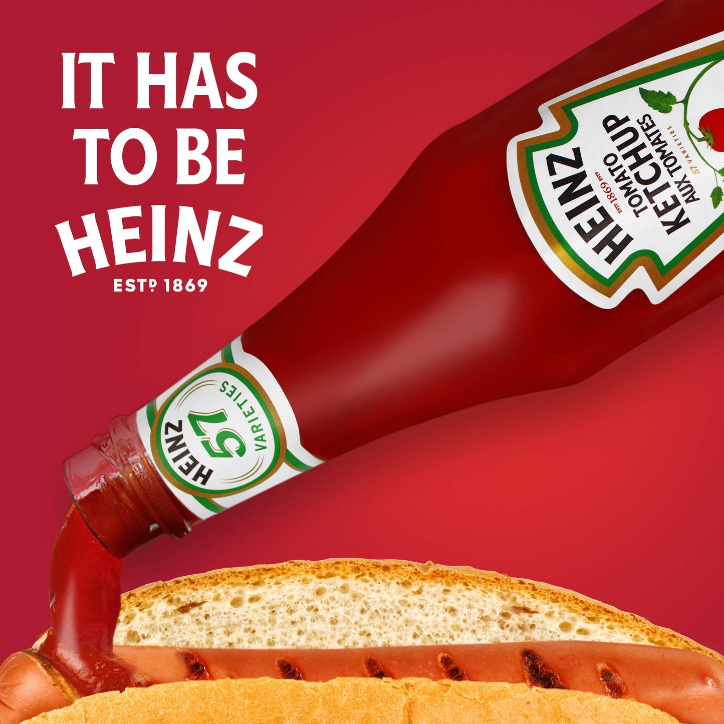 Heinz Tomato Ketchup (32 oz Bottle)