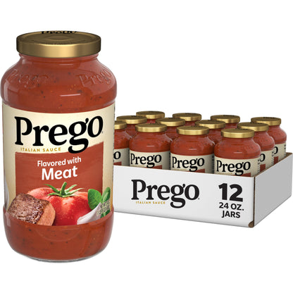 Prego Chunky Tomato with Garlic and Onion Pasta Sauce, 24 Oz Jar