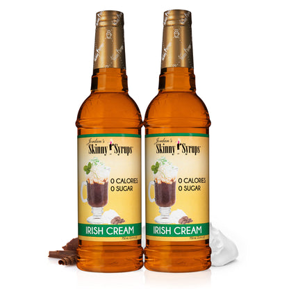 Jordan's Skinny Syrups Sugar Free Coffee Syrup, Vanilla Flavor Drink Mix, Zero Calorie Flavoring for Chai Latte, Protein Shake, Food and More, Gluten Free, Keto Friendly, 25.4 Fl Oz, 2 Pack