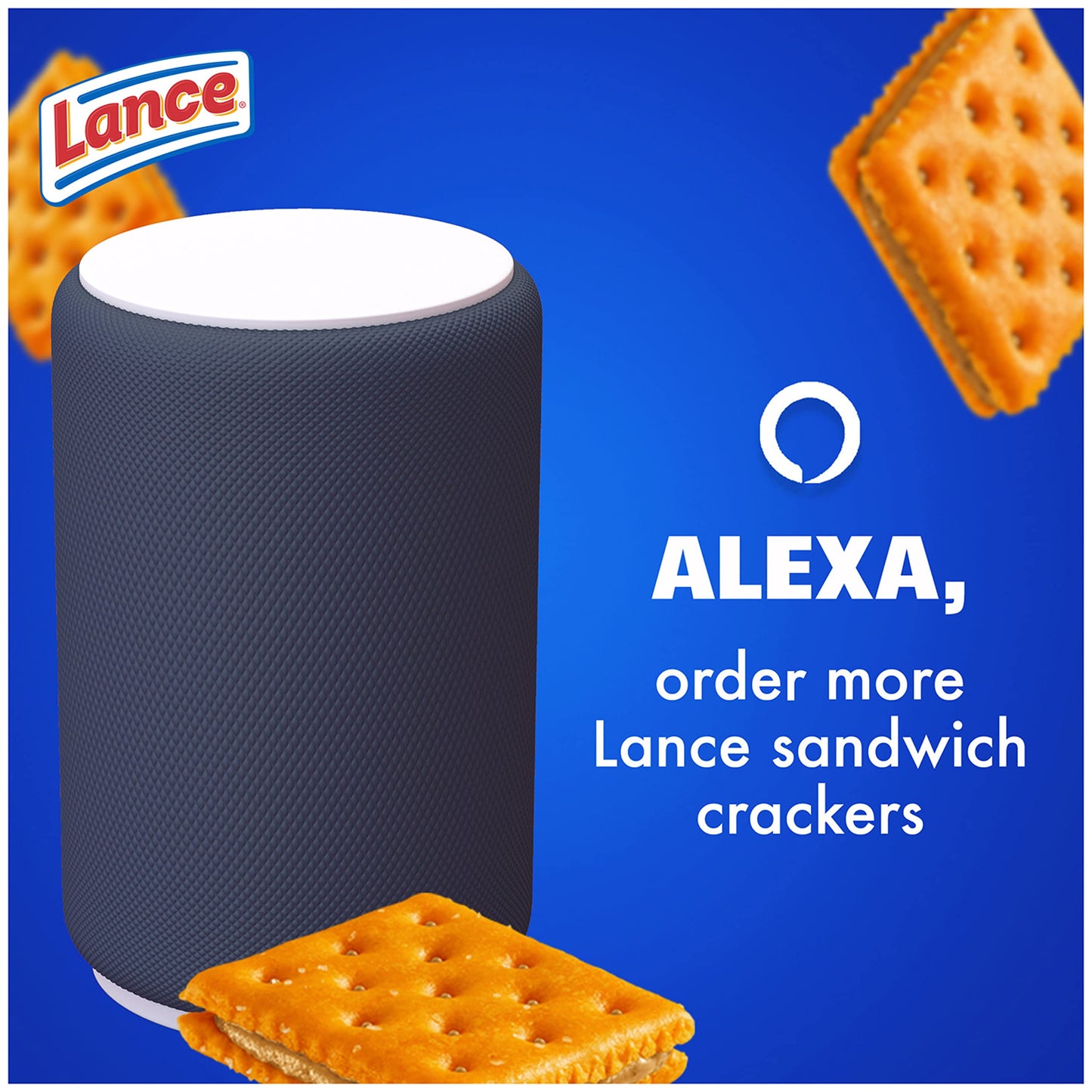 Lance Sandwich Crackers, Captain's Wafer Grilled Cheese, 10 Individual Packs, 6 Sandwiches Each