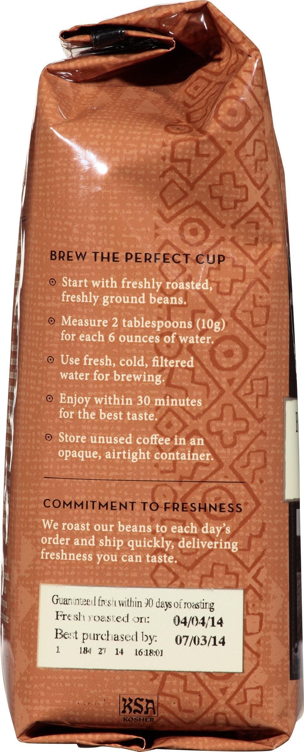 Peet's Coffee Major Dickason's Blend, Dark Roast Ground Coffee, 20 oz