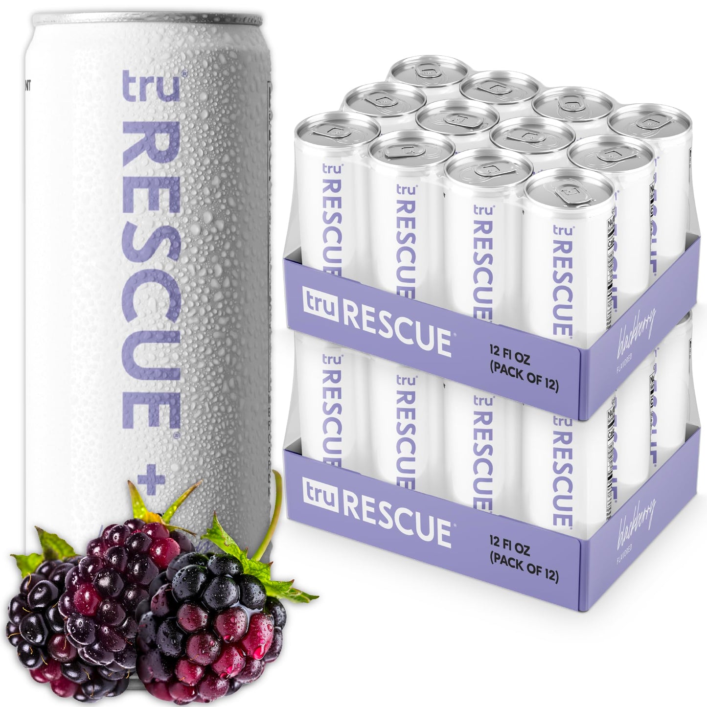 Tru Dream Seltzer, Sleep Aid Calming Drinks with Magnesium, Tart Cherry Fruit Juice Flavored Sparkling Water, Caffeine Free, Kosher, Gluten Free, Vegan, Low Calories, No Sugar Added Beverages, 12oz (Pack of 12)