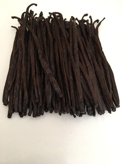 50 Organic Grade A Madagascar Vanilla Beans. Certified USDA Organic for Extract and all things Vanilla by FITNCLEAN VANILLA. ~5" Bulk Fresh Bourbon NON-GMO Pods.