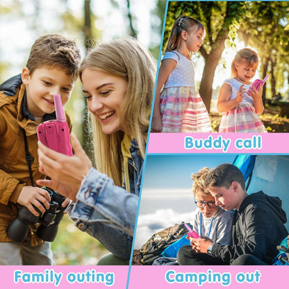 Selieve Toys for 3-12 Year Old Girls Boys, Walkie Talkies for Kids 22 Channels 2 Way Radio Toy with Backlit LCD Flashlight, 3 Miles Range for Outside, Camping, Hiking