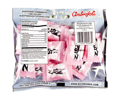 Zotz Fizzy Candy Bag, Assorted Flavors, 100 Count Bag