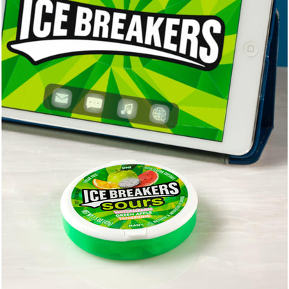 ICE BREAKERS Duo Fruit Plus Cool Strawberry Sugar Free Breath Mints Tins, 1.3 oz (8 Count)