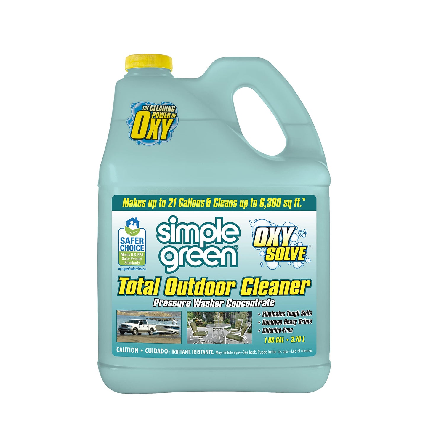 Simple Green Oxy Solve Total Outdoor Pressure Washer Cleaner – 1 Gal