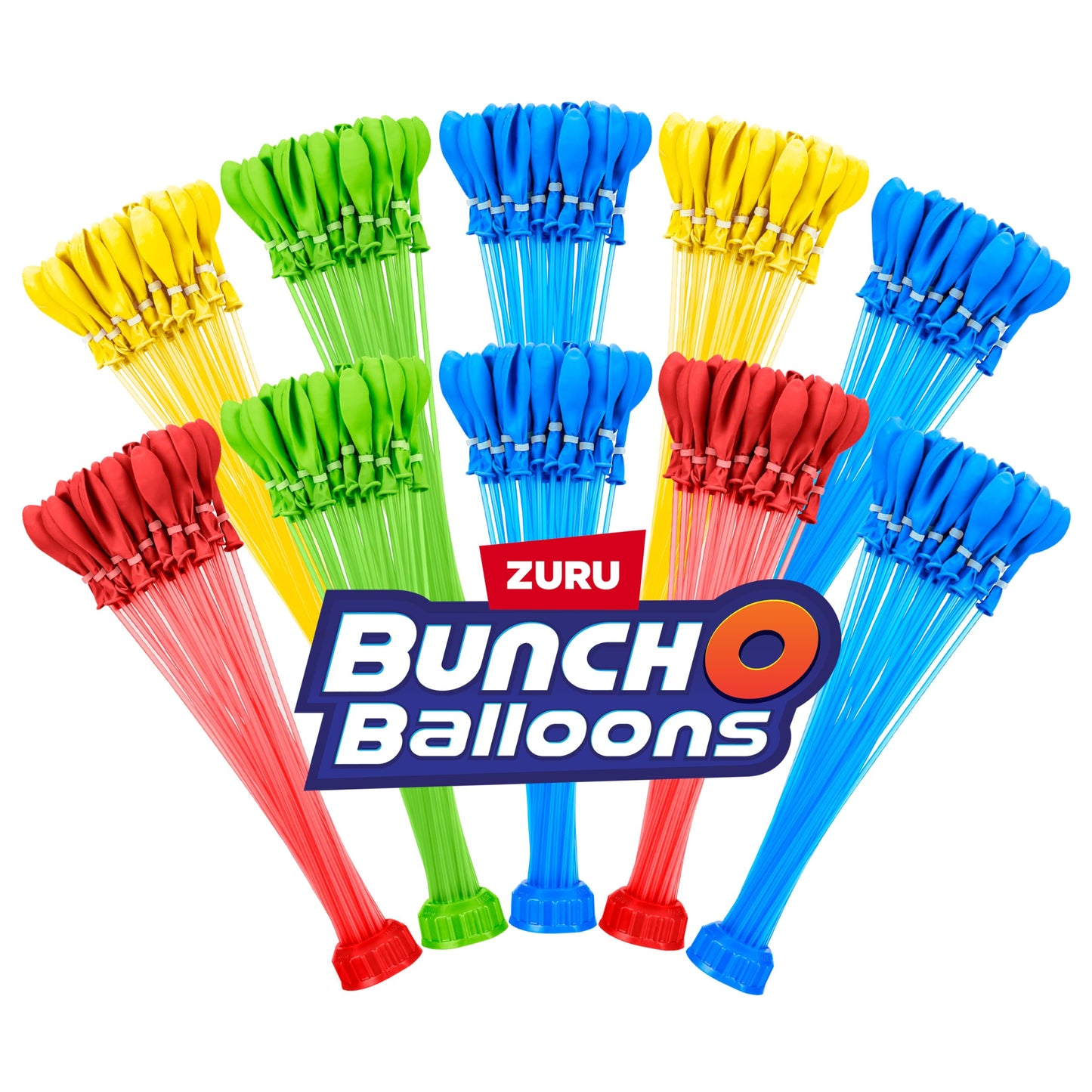 Original Bunch O Balloons Tropical Party 330+ Rapid-Filling Self-Sealing Water Balloons (Amazon Exclusive 10 Pack) by ZURU Water Balloon for the Whole Family, Kids, Teens and Adults