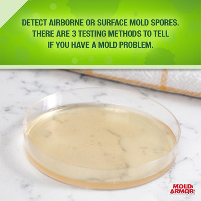 Mold Armor Do It Yourself Mold Test Kit, Test Surface Mold, Air Quality, and HVAC, Safe and Easy to Use, DIY at Home Mold Kit, Effective Both Indoors and Outdoors