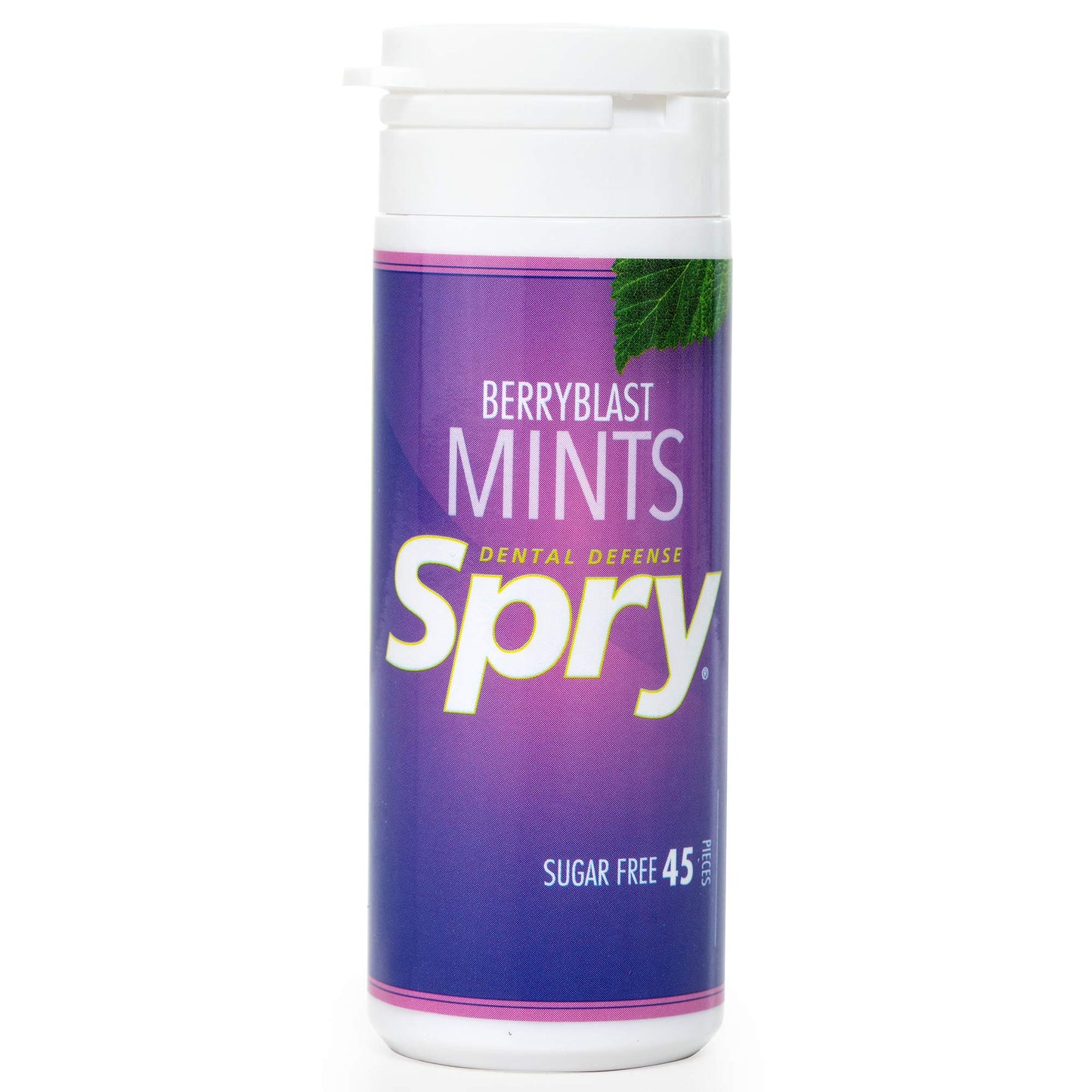 Spry Xylitol Peppermint Sugar Free Candy - Breath Mints That Promote Oral Health, Dry Mouth Mints That Increase Saliva Production, Stop Bad Breath, 240 Count (Pack of 1)