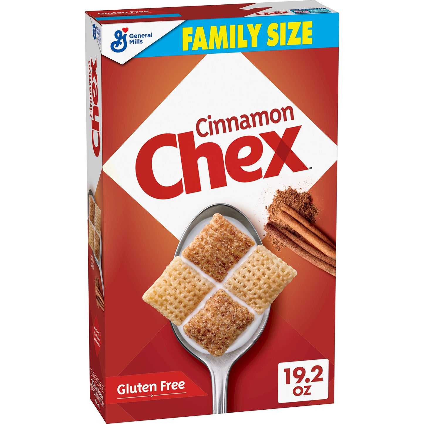 Chex AppleCinnamonBreakfast Cereal, Gluten Free, 12 oz