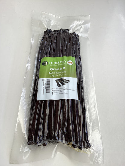 50 Organic Grade A Madagascar Vanilla Beans. Certified USDA Organic for Extract and all things Vanilla by FITNCLEAN VANILLA. ~5" Bulk Fresh Bourbon NON-GMO Pods.