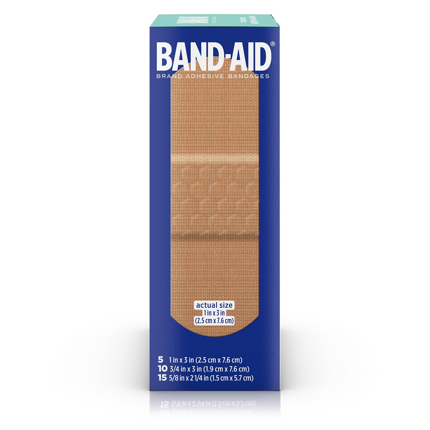 Band-Aid Brand Flexible Fabric Adhesive Bandages for Wound Care and First Aid, All One Size, 100 Count