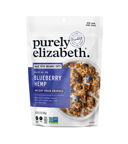 Purely Elizabeth Organic Original, Ancient Grain Granola, Gluten-Free, Non-GMO (3 Ct, 12oz Bags)