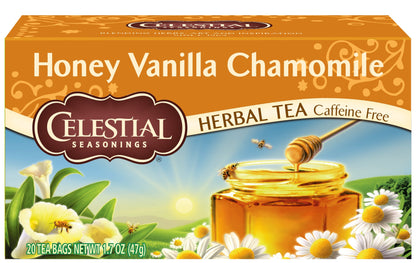 Celestial Seasonings Country Peach Passion Herbal Tea, Caffeine Free, 20 Tea Bags Box, (Pack of 6)