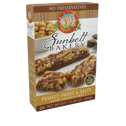 Sunbelt Bakery Oats & Honey Chewy Granola Bars, 15-1.0 OZ Bars (1 Box)