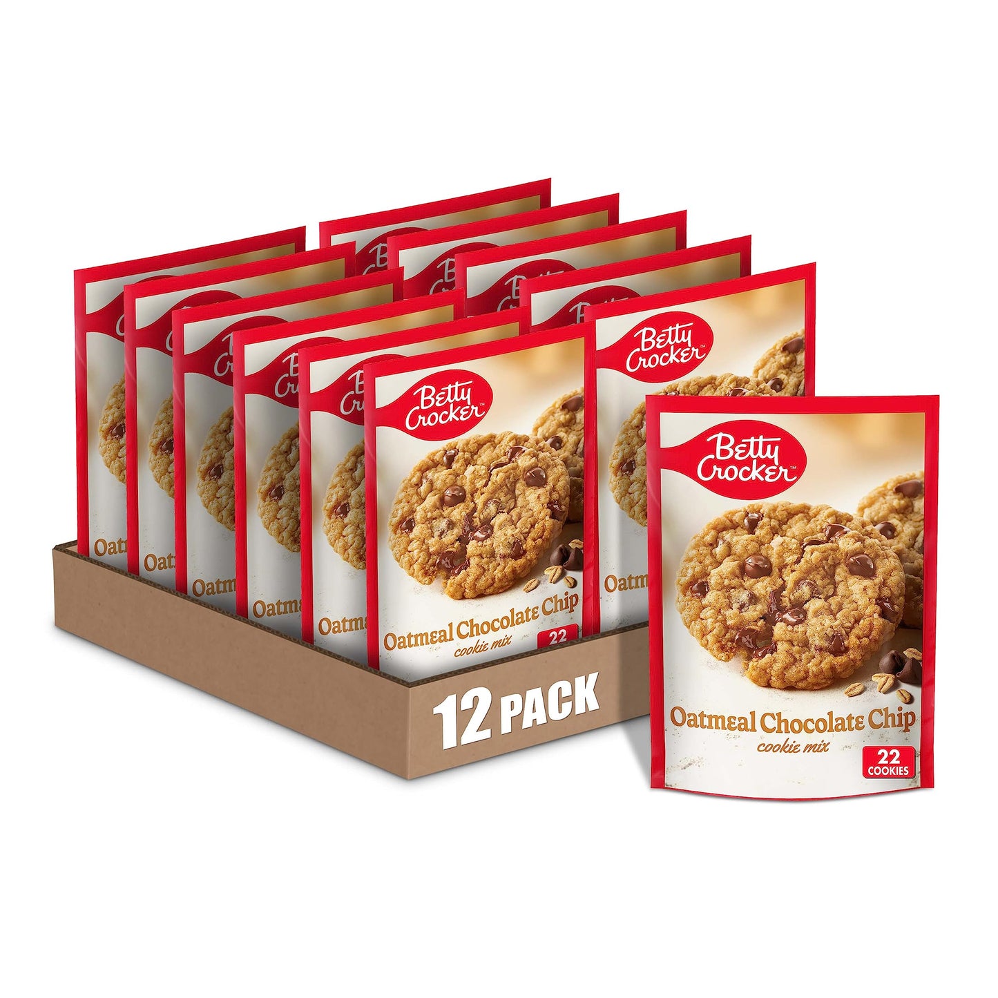 Betty Crocker Peanut Butter Cookie Mix, Makes twelve (12) 2-inch Cookies, 7.2 oz.